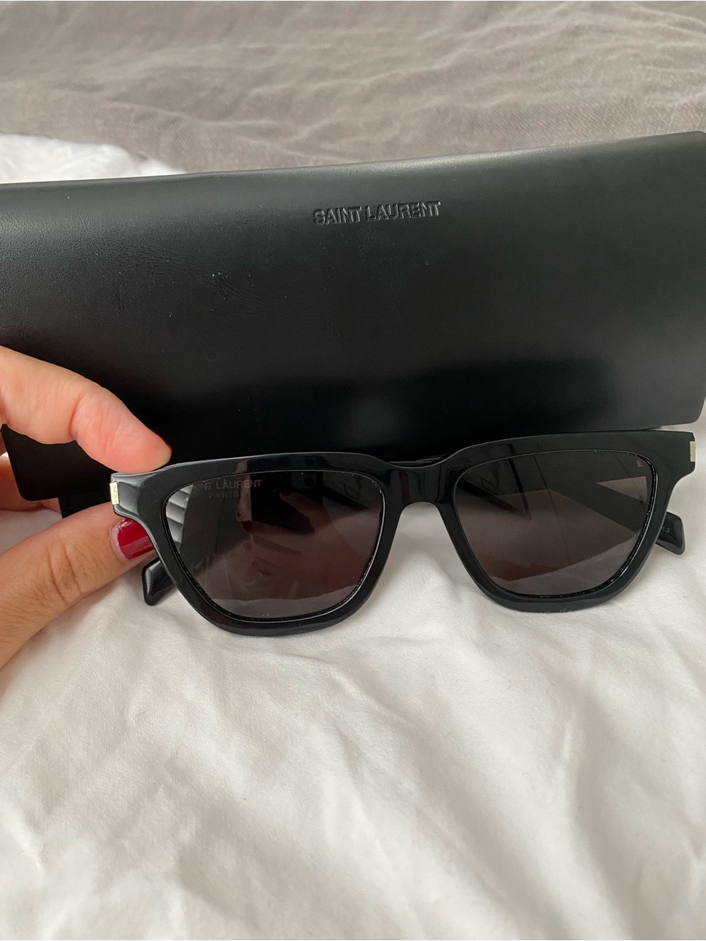 Authentic Saint Laurent sunglasses SL 462 SULPICE 001 - Picture 4 of 16